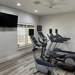 gym at verandas apartments in Thomasville, GA