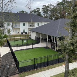 dog park at The Verandas apartments in Thomasville, GA